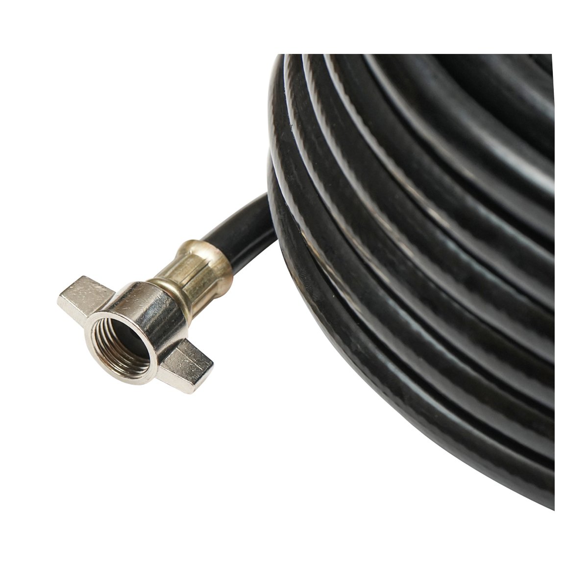 Furtun pentru umflat roti 13m cu pistol si manometru exterior fi 10.5mm